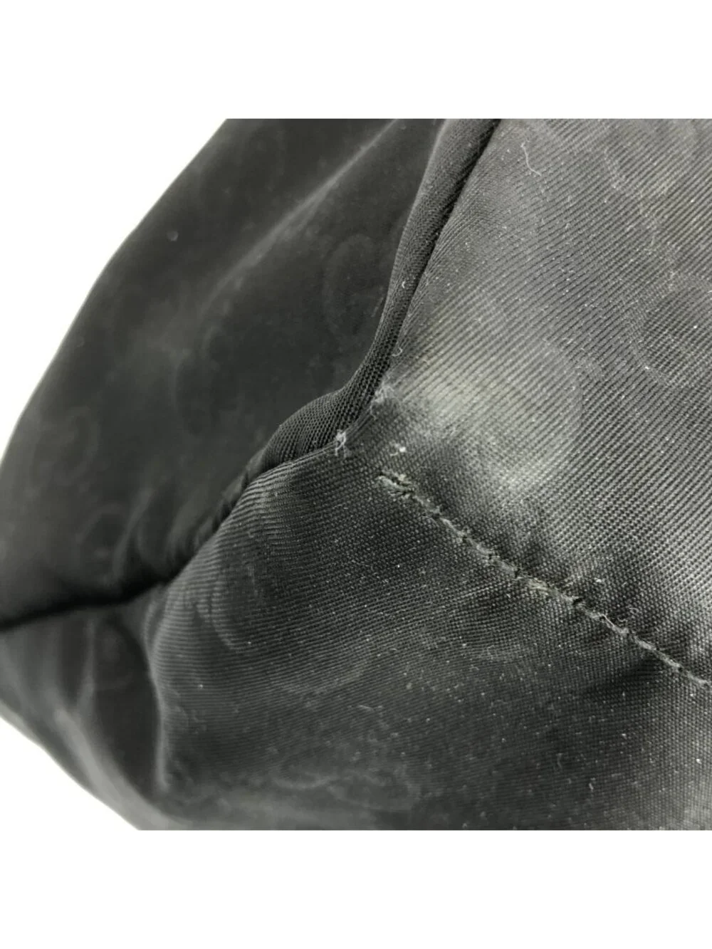Gucci GG Monogram Nylon Backpack Black